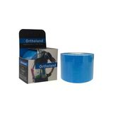Ortholand Açık Mavi Renk Kinesi Band,Sporcu Kas Ağrı Bandı,Kinezyo Tape 5,5