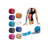 Ortholand Siyah Renk Kinesi Band,Sporcu Kas Agri Bandi,Kinezyo Tape