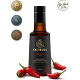 Orthosia Hot Chili- Acı Biber Çeşnili Soğuk Sıkım Natürel Sızma Zeytinyağı 250 ml