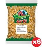 Orti Patlatmalık Cin Mısır 6 x 1 kg - 6 kg