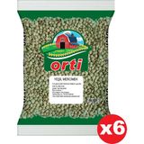 Orti Yeşil Mercimek 1 kg x 6 - 6 kg