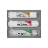 Ortimax 3'Lü Inline Filtre Seti Pp Sediment + Gac Karbon + Cto Karbon Su Arıtma Filtresi