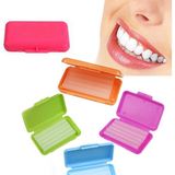 Ortodonti Mumu-Diş Teli Mumu-Orthodontic Wax - 5 Kutu Aromasız
