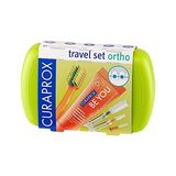 Ortodonti Travel Seti (5460 Orho Fırça + Be You Diş Macunu + 3 Adet Arayüz Fırçası) - Çok Renkli