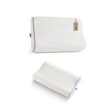 Ortopedik Boyun Destekli Visco Yastık, 60x40x10/8 cm. Beyaz