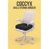 Ortopedik Coccyx Minder Kuyruk Sokumu İçin Yüksek Yoğunluklu Visco Oturma Minderi 44x36x9Cm DVM-13S