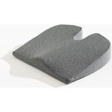 Ortopedik Eğimli Visco Minder Ofis Araba Koltuk Oturma Minderi 42X40X9X2 cm - Çok Renkli