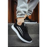 Ortopedik Esnek Rahat Örme Triko Bez Yazlık Bağsız Agua Model Unisex Günlük Sneaker Spor Ayakkabı (SİYAH BEYAZ, EU Ayakkabı Beden Sistemi, Yetişkin, Erkek, Sayısal, Orta, 39)