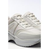 Ortopedik Kaymaz Kırılmaz Taban Konforlu Ortopedik Jel Tabanlı Sneakers Yürüyüş Spor Ayakkabı - Beyaz