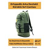 Ortopedik Konfor Modeli Büyük Boy Çok Gözlü Seyahat Spor Dağcı Kamp Bölmeli Outdoor Sırt Çantası
