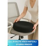 Ortopedik Oturma Simidi Koltuk Minderi Kuyruk Sokumu Yuvarlak
