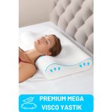 Ortopedik Rahat Memory Foam Yüksek Boyun Destekli Visco Yastık