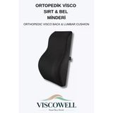 Ortopedik Sırt&Bel Minderi Ortopedik Bel Minderi%100 Visco Destek Minder