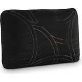 Ortopedik, Siyah Kılıf Visco Visko Bütün Sünger Yastık 60X40X15 cm 1250 gr Omuz/boyun Destekli