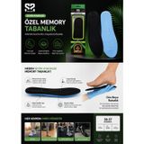 Ortopedik Tabanlık Memorial Tabanlık, Hafızalı Memory Foam Tabanlık – Nefes Alır, Terletmez
