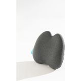 Ortopedik Visco Lüx Bel Yastığı Ofis Araba Koltuk Yastığı 39X39X11 cm - Ahşap