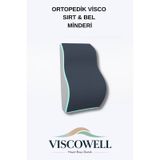 Ortopedik Visco Sırt & Bel Minderi Sırt Minderi Ortopedik Bel Minderi %100 Visco Destek Minder dummy-274311838-429