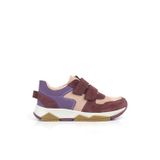 OrtopedikAL 3880 Rakerplus Hakiki Deri Bordo Pembe Mor Çocuk Sneakers Spor Ayakkabı Cırtlı