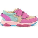 Ortopedikal 3880 Rakerplus Hakiki Deri Fuşya Pembe Mint Çocuk Sneakers Spor Ayakkabı Cırtlı - Fuşya - Pembe - Mint Yeşili