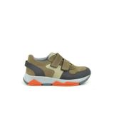OrtopedikAL 3880 Rakerplus Hakiki Deri Kahve-Kahve Çocuk Sneakers Spor Ayakkabı Cırtlı