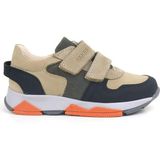 Ortopedikal 3880 Rakerplus Hakiki Deri Kum Gri Siyah Çocuk Sneakers Spor Ayakkabı Cırtlı