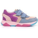 Ortopedikal 3880 Rakerplus Hakiki Deri Mavi Pudra Çocuk Sneakers Spor Ayakkabı Cırtlı - Mavi - Pudra