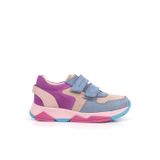OrtopedikAL 3880 Rakerplus Hakiki Deri Mavi Pudra Çocuk Sneakers Spor Ayakkabı Cırtlı