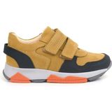 Ortopedikal 3880 Rakerplus Hakiki Deri Sarı Siyah Çocuk Sneakers Spor Ayakkabı Cırtlı - Sarı - Siyah