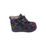 Ortopedikal Ortopedikal1001 Ridente Siyah Platin Baskı Bebe Kız Çocuk Bot % 100 Deri Kalın Tek Cırtlı