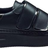 OrtopedikAL Womenly Style 2001 Siyah Cırtlı Kadın Sneaker Spor Ayakkabı