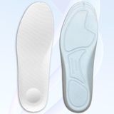 Ortopedik,Ter Emici Üstü Lakost Kumaşlı, Hafif, Taban ve Topuk Ağrısı Alıcı, Ayakkabı Tabanlığı(Beyaz(Ekru) Renk,Tam boy 37 Numaradır. 35 ve 36 numaralar çizgilerden keserek kullanır.)