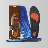 Ortosole OS203 | Ark ve Jel Destekli Spor Tabanlığı, Çift Taraflı Kemer, Performans Ortopedik İç Tabanık