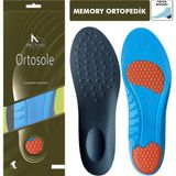 Ortosole OS204 | Memory ve Jel Ortopedik, Masaj Etkili, Hafızalı, Yumuşak, Ekstra Konfor Günlük İç Tabanlık - 40-45