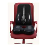 ORTOVİTA Yeni Nesil Visco Ortopedik Ergonomik Kaymaz Taban Terlemez 2 li takım - Ofis, Araç, Ev Çalışma Sandalyesi minder ve yastık set Rahat Duruş Ortopedik Visco