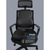 Ortovita Yeni Nesil Visco Ortopedik Ergonomik Oto ve Ofis Koltuğu Bel & Boyun Destek Minderi (Siyah) Rahat Duruş