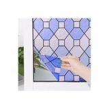 Örtücüm 45 Cm X 8 Metre Vitray Buzlu Statik Yapışkansız Cam Folyo Ev Balkon Duşakabin Renkli Cam Filmi