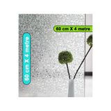 Örtücüm 60 Cm X 4 Metre Buzlu Statik Kumlama Cam Folyo Ev Ofis Duşakabin Desenli Cam Filmi F10604