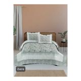 Örtüm Çift Kişilik Kapitone Yatak Örtüsü, Klasik Desenli Model - Zara (250 X 260cm)