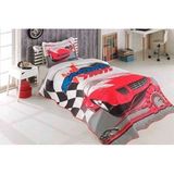 Örtüm Racing Tek Kişilik Kapitone Yatak Örtüsü - Alberta Cream - 175 x 240 cm