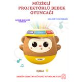 oruçoyuncak Bebek Oyuncağı Galaxy Projektör Oyuncak Gece Lambası Ve Müzik Şarkıları eğitici
