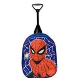 ÖRÜMCEK ADAM Anaokulu Kreş Çocuk Valiz Sırt Çantası Çekçekli SPİDERMAN TEKERLEKLİ