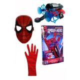 Örümcek Adam Ok Atan Vantuz Ağ Fırlatan Spider Man Eldiven Maske