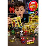 Örümcek Temalı Sürpriz Anahtarlık 3D Figür Blind Bag Tekli Paket Koleksiyon Oyuncak Set - 1 ADET