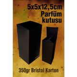 Örün Matbaa Saf Beyaz 5x5x12,5cm Parfüm Hazır Ürün Kutusu 15 Adet