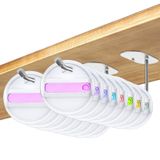 oruola 2 adet 27cm/10.6in Tumbler Kapak Organizatörü, Yerden Tasarruflu Bardak Kapağı Düzenleyici, Su Şişesi Kapağı Tutacağı, Mutfak Organizatörleri ve Depolama için Kendinden Yapışkanlı veya Sondaj