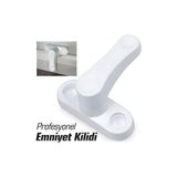 Orvessa 10'lu Pvc Pencere ve Balkon Kilidi, Hırsızlığa Karşı Güçlü Emniyet Koruyucu ve Kilit