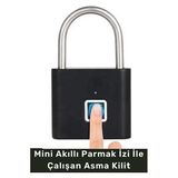 Orvessa Akıllı Parmak Izi Güvenlik Çelik Kilit ile Erişim Kontrolü Koruyucu ve Kilit