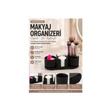 Orvessa Bölmeli Kozmetik Düzenleyici - Şık ve Dayanıklı Makyaj Organizeri Makyaj & Takı Organizeri