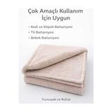 Orvessa Çok Amaçlı Evcil Hayvan Battaniyesi, Yumuşak ve Çok Yönlü Kullanım Kedi ve Köpek Yatağı - Seçenek 1 - Siyah
