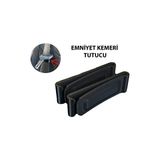 Orvessa Güvenli ve Pratik Emniyet Kemeri Sabitleyici, 5'li Set Koruyucu ve Kilit
